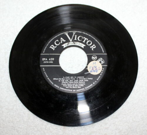 Freddy Martin ~ Take Her To Jamaica ~45 RPM Picture Sleeve RCA Victor EPA-459 - Picture 4 of 9
