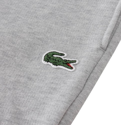 Lacoste Herren Jogger Bio schmale Passform Logo Marke Laufhose in grau - Bild 4 von 11