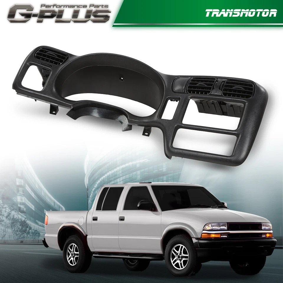 BLAZER CHEVY S-10 GMC SONOMA JIMMY BLAZER 1998-2004 BISEL TABLERO DOBLE DIN Foto 2 de 4