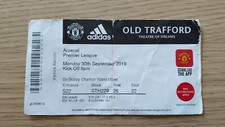 Ticket 2019 Manchester United vs. Arsenal FC Premier League  33914
