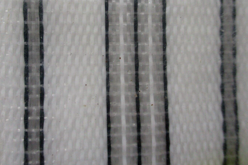 Wellington Re-Web Kit Webbing for Lawn Chairs White Black Silver 72'X2" Vintage - Picture 2 of 7