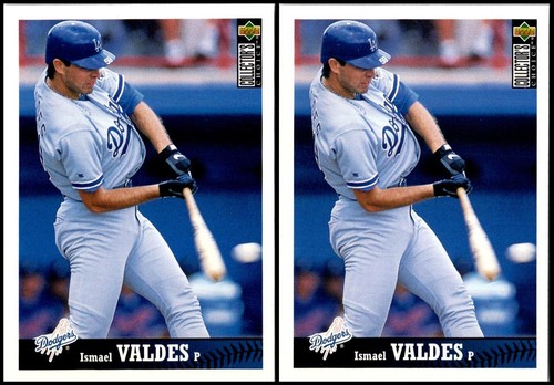 Collectors Choice Ismael Valdes (2) Card Lot - LAST CHANCE – DON'T MISS OUT!