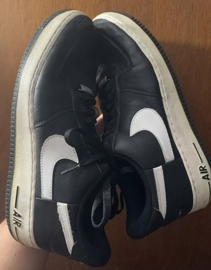 Taille 12   Chemise Nike Air Force 1 Low x Comme des Garçons x Noir Suprême 2018