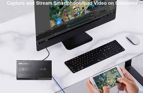 Y&H HDMI Capture Card Video Recording to USB Flash Drive HD1080P60 Live Stream - Afbeelding 6 van 7