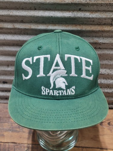 De colección Años 90 Michigan State Spartans Top Of The World Snapback Gorra Gorra NCAA MI - Imagen 2 de 12