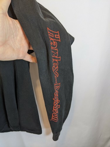 3d emblem harley davidson A Way Of Life Long Sleeve Shirt Women's XL-Fits men M - Picture 4 of 9