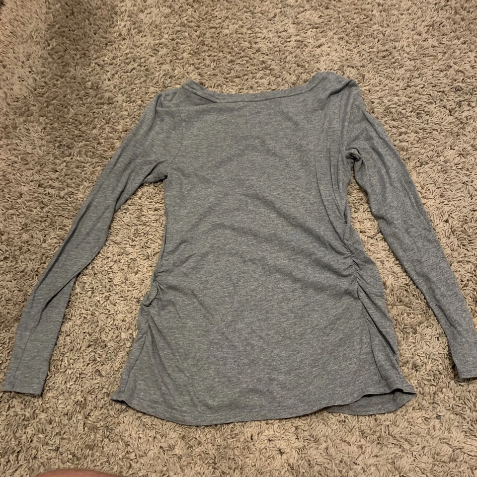 LOTE DE CAMISAS TOPS DE MATERNIDAD PARA MUJER PEQUEÑAS MANGA LARGA, LIZ LONG, UN GUISANTE EN UNA VAD Foto 4 de 4