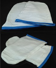 One Pair Foot or Hand Mitts Mitten Professional Terry Cloth Paraffin Manicure