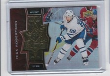 2020 2020-21 UPPER DECK EXTENDED NICK ROBERTSON SPx FINITE GOLD 113/299 LEAFS