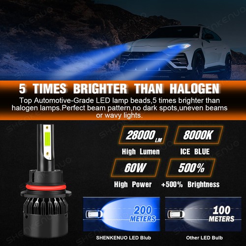 Kit de bombillas LED 8000 K COB para Ford Explorer 1996-2001 Ranger 1997-2005 - - Imagen 9 de 10