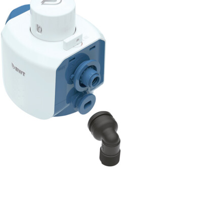 BWT FLEX Connector für besthead Filterkopf Anschlussstück 90°Bogen elbow x M3/8''