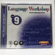 Language Workshop Interactive Multimedia Software Grade 9 CD-ROM NEW