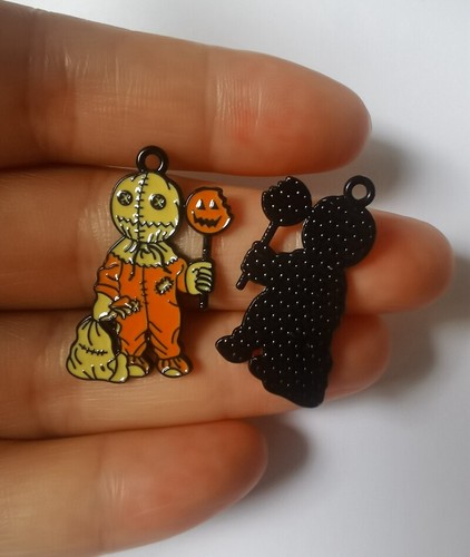 Lot Halloween cartoon Metal Charms DIY Earrings Jewelry Making Pendants - Picture 2 of 3