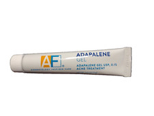 Acne Free Adapalene Gel 0.1  0.5oz Once-Daily Topical Retinoid Acne Treatment,