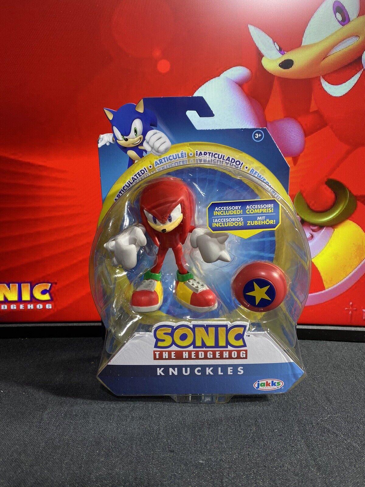 Sonic the Hedgehog 2 The Movie 4 Articulated Action Figure (Knuckles) –  Toys Onestar