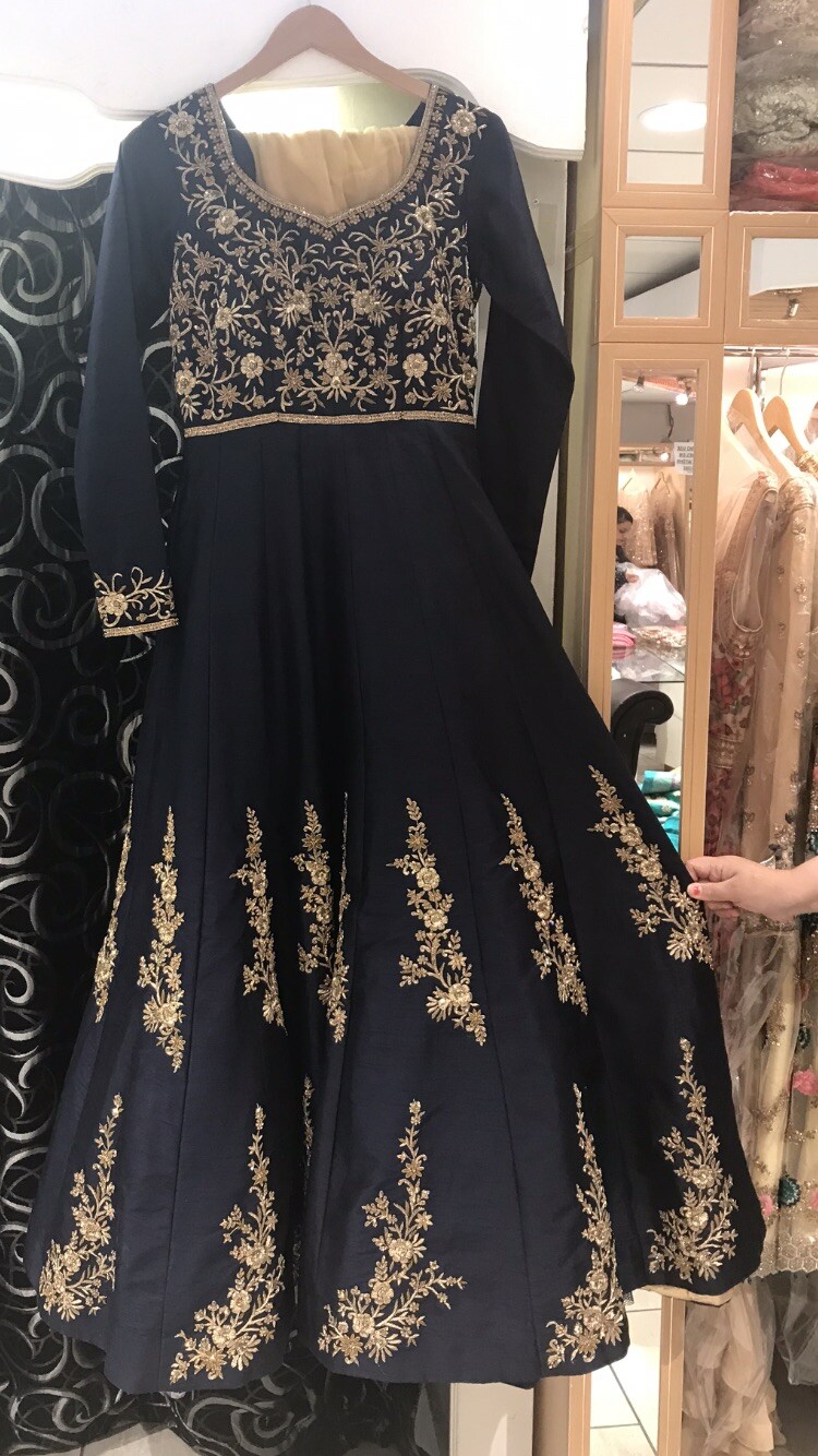 Asian Wedding/party Dress Navy Blue, Size 8 | eBay