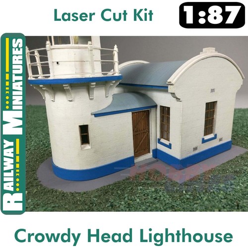 CROWDY HEAD FLIGHTHOUSE Kit HO 1:87 Schiff EISENBAHN MINIATUREN 042 - Bild 3 von 5
