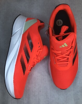 ADIDAS mens Duramo9 running Orange/red comfy cushion sneakers Size 11 Adidas Duramo Speed Running Shoes Solar Red Men main image 3