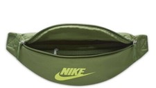 Image of Nike Heritage Unisex Hip pack Waist pack Olive Green zipper Adjustable