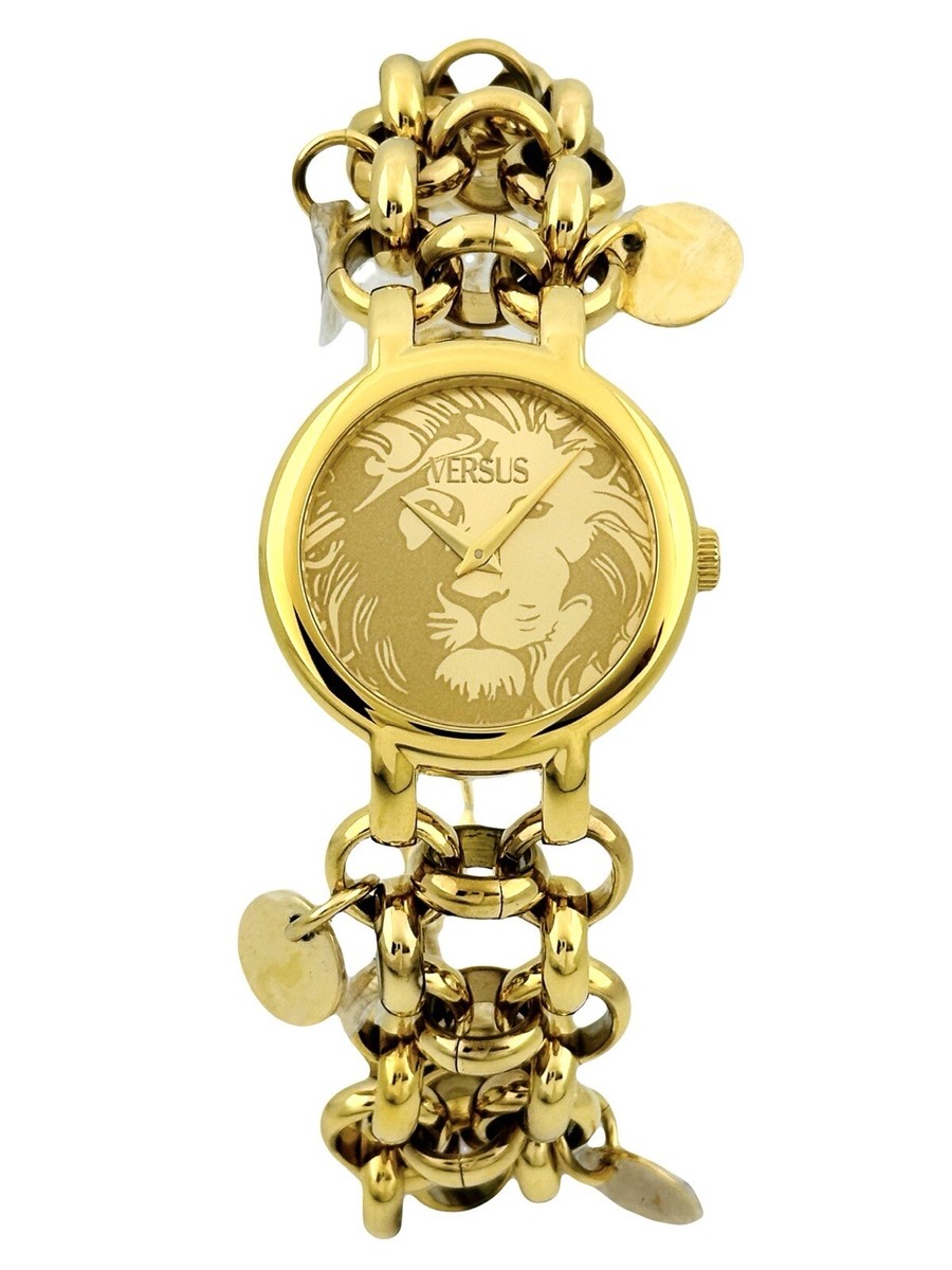 Versus by Versace SGO040013 Ladies Agadir Champagne Dial Gold