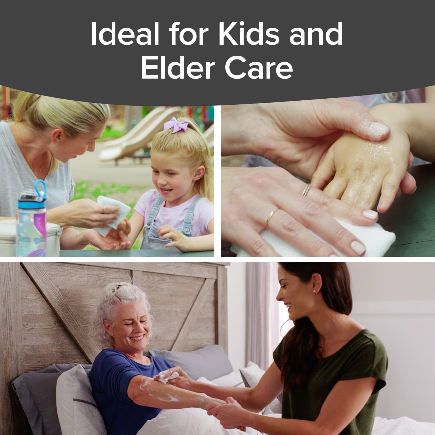 Skunky Disposable Rinse-Free Bathing Sponge Wipes,AS-SEEN-ON-TV,Cleans WithouUS