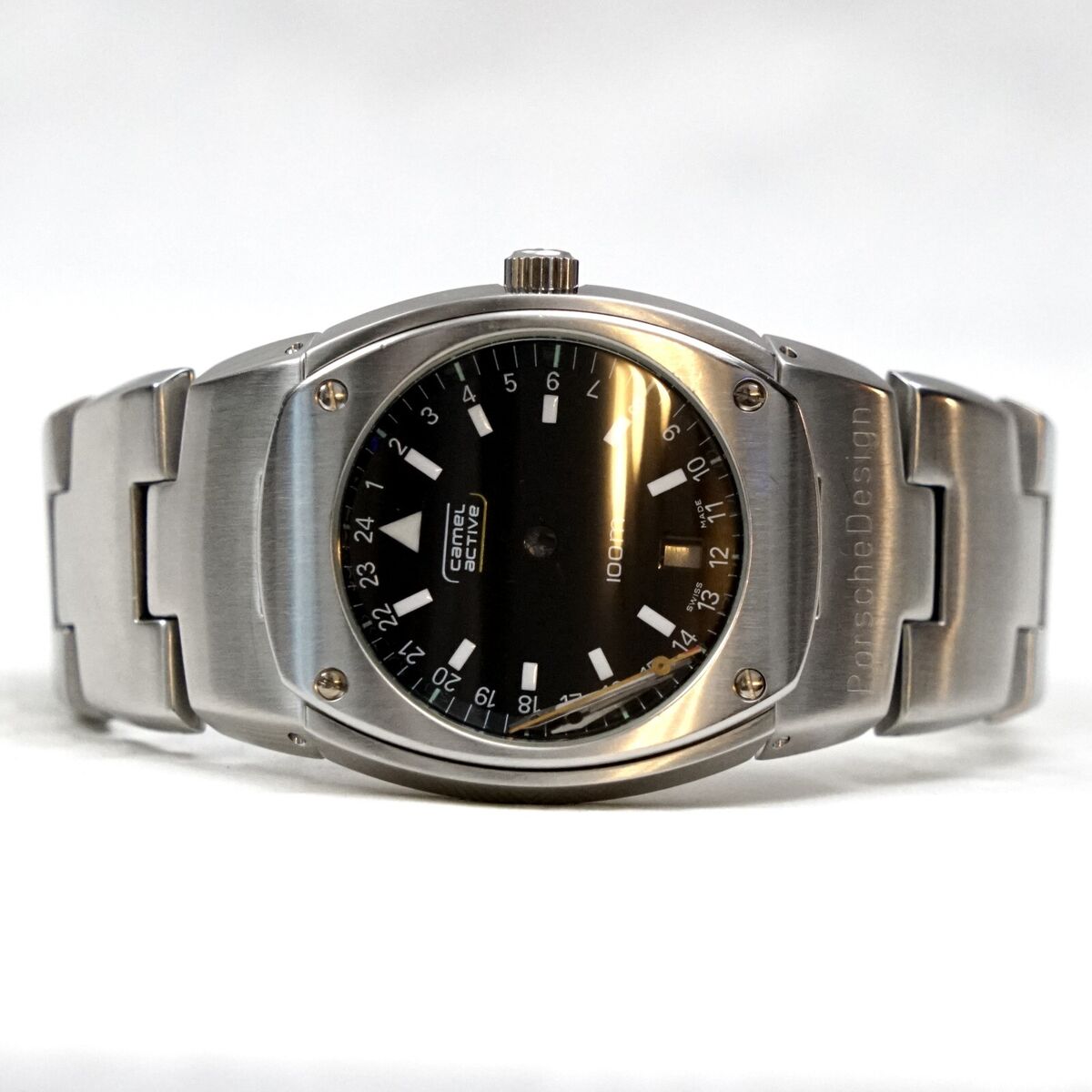 camel active 100m Porsche Design Stainless Steel Registered Model 