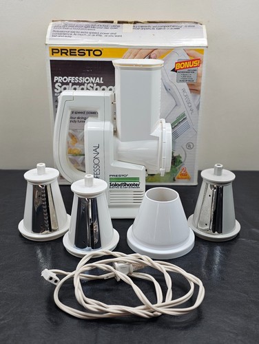 Presto Professional Salad Shooter Model 02970 Electric Slicer-Shredder - Picture 9 of 9