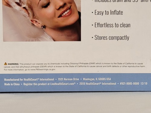 2019 DMI Deluxe Inflatable Bed Shampoo Kit-Sealed Box-Perfect for Personal Care - Picture 7 of 9