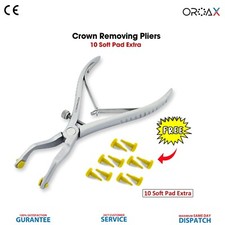 Dental Crown Extraction Tooth Gripper Crown Manipulation Pliers