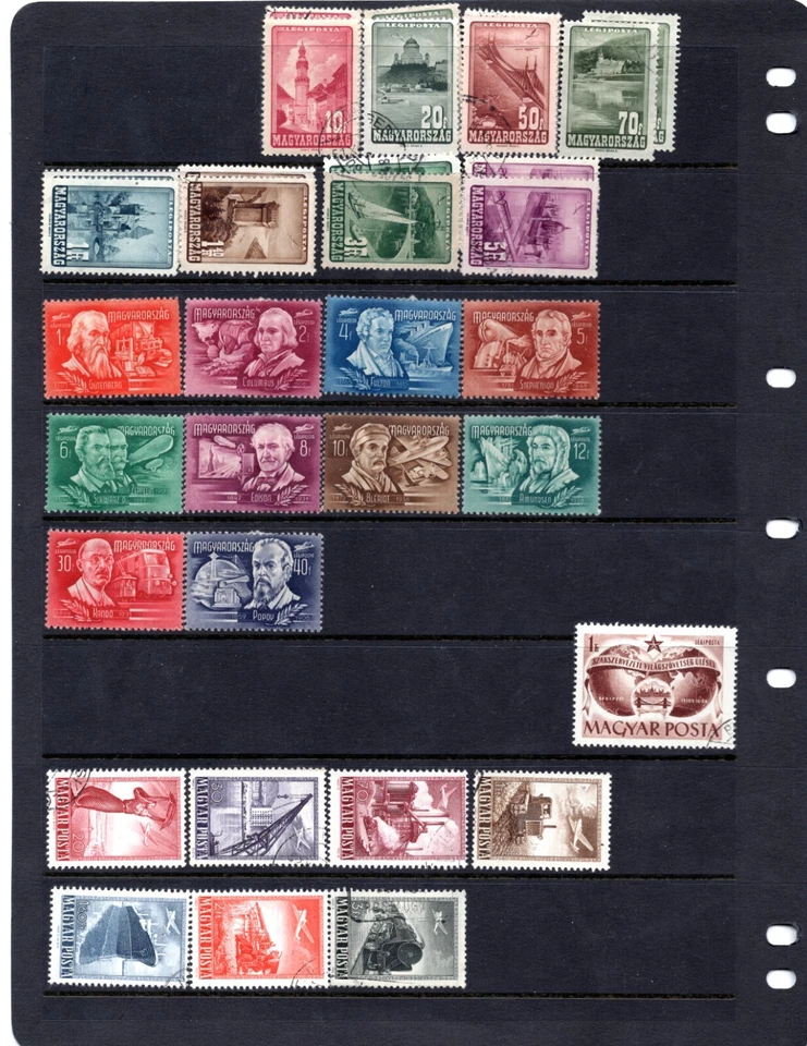 HUNGARY 1912-1980s COLLECTION OF 650+ STAMPS MINT & USED INCLUDING SEMI-POSTALS - Image 4 of 4