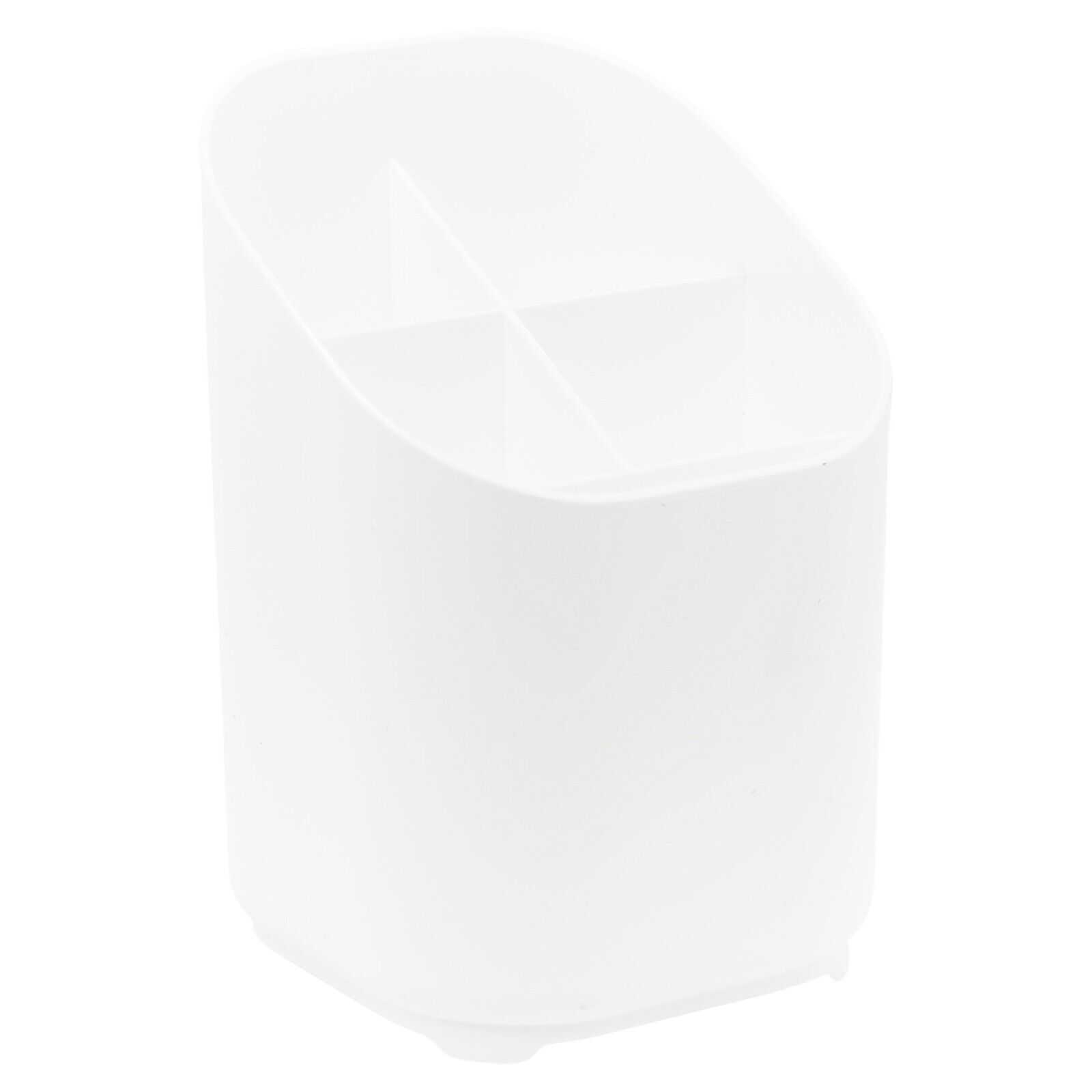 Kitchen Plastic Cutlery Drainer Basket Holder Storage Bucket Rack