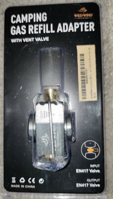 Wild Wind Camping Gas Refill Adapter