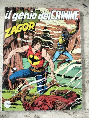 Zagor Zenith Giant 303(252) The Crime Genius - DAIM PRESS 1986