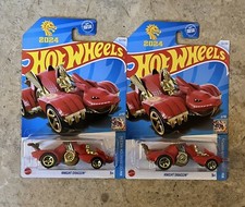 Hot Wheels 2024 52/250 - 2/10 HW Celebration Racer - Knight Draggin' LOT OF 2