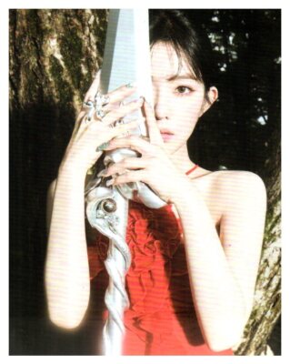 Red Velvet The 3rd Album Chill Kill photobook Ver Photocard poster