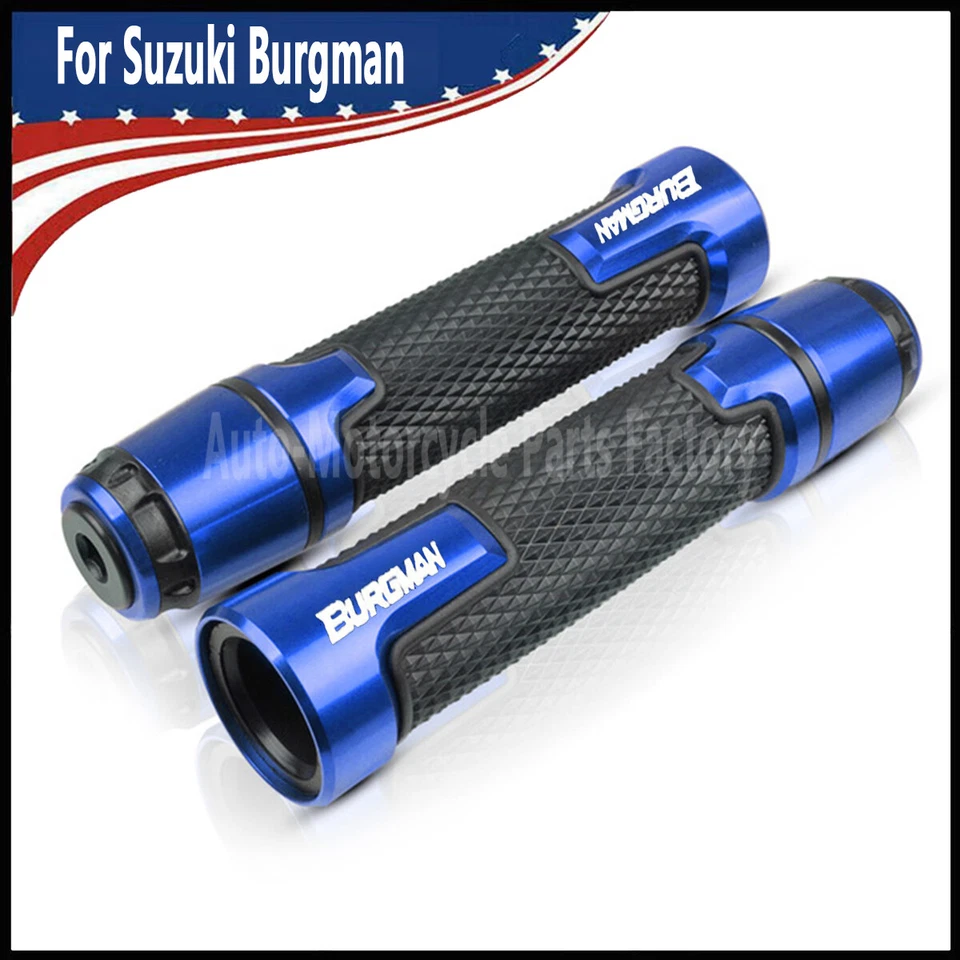 7/8" Motorcycle Gel Handlebar Grip Throttle Grip For Suzuki Burgman 200 400 650 - Изображение 3 из 4