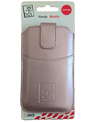 2 GO Universal Handyhülle, Handytasche, Magnetverschluss, Rose, 75x130mm, 795442