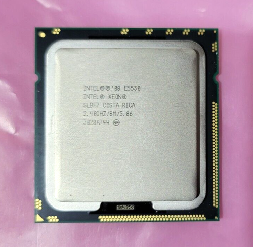 Intel Xeon E5530 2.4GHz Quad-Core Processor P/N: SLBF7 With Heatsink P/N: 0F645J - Picture 3 of 4