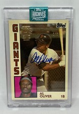 2024 Topps Archives Signature Series Al Oliver Autograph Auto #3/3