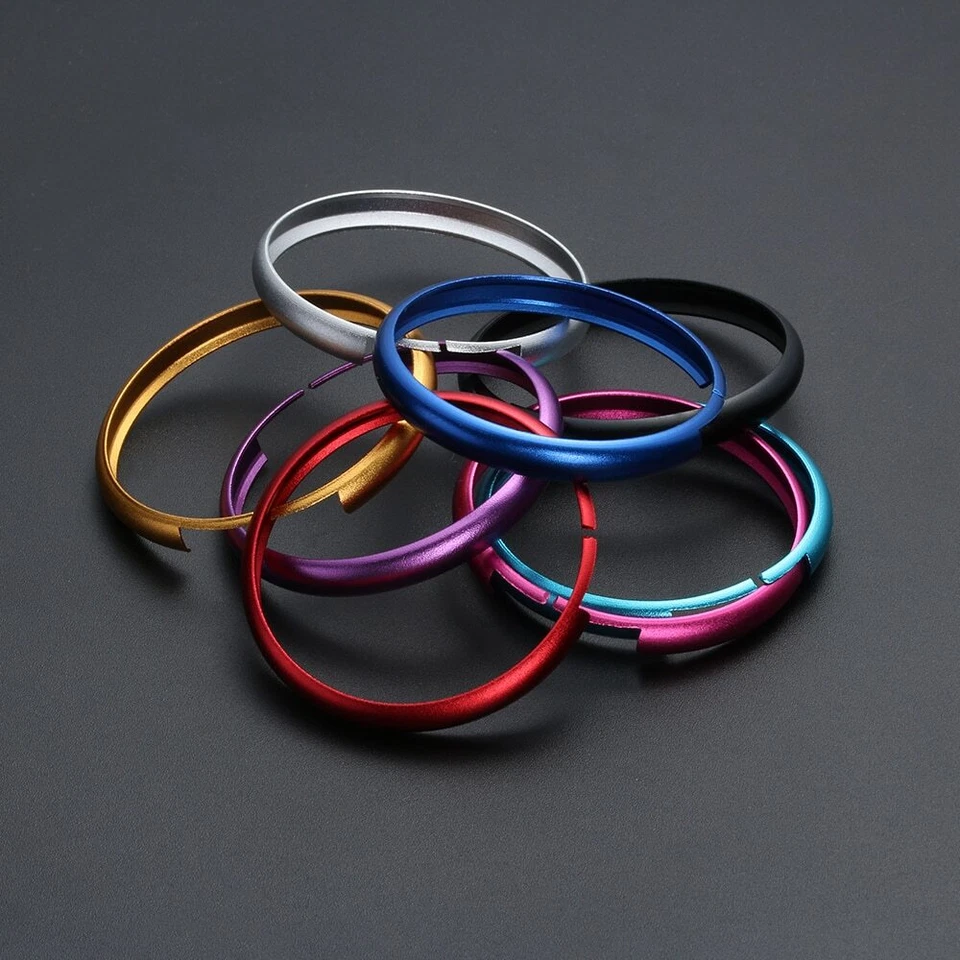 Aluminum-Alloy Key Fob Ring Trim Chain  For BMW Mini Cooper Clubman Countryman - Image 4 of 4