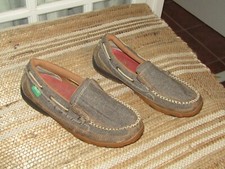 Twisted X Women's 10 M Casual Slip On Driving Moccasins WDMS009 ECO TWX Shoes