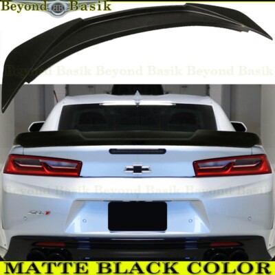 2016-2020 2021 2022 2023 2024 Chevy Camaro Blade Style Spoiler Wing MATTE BLACK