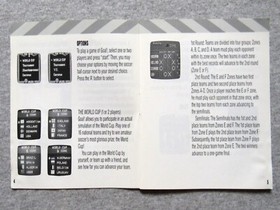 GOAL! Instruction manual only - no game .... NES Nintendo