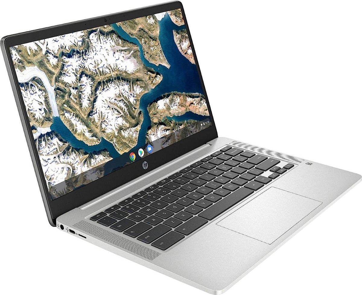 HP Chromebook, 14a-na0061dx, FHD, N4000, 4GB, 32GB, Sliver Laptop