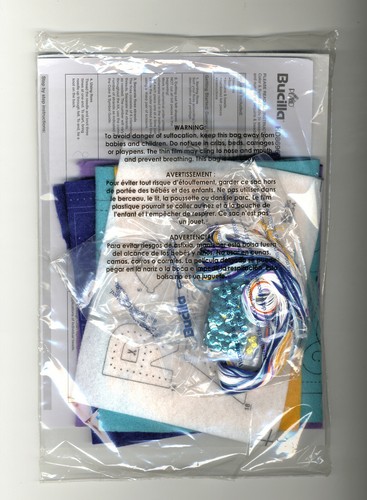 Felt Embroidery Kit ~ Plaid/Bucilla Birthday Calendar Wall Hanging #86963E - Picture 3 of 3