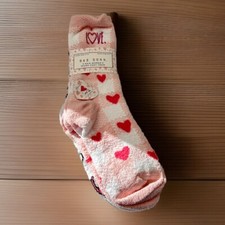 Rae Dunn Valentine Women's Micro Cozy Crew Socks Sz 5-10 - 3 Designs - NWT