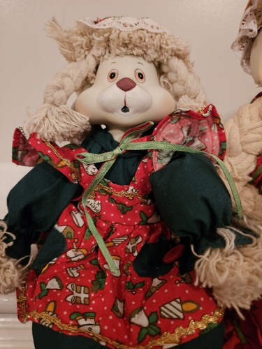 Vintage 1993-1995 House of Lloyd Christmas Bunnies Floyd, Flossie and Hip & Hop - Picture 7 of 24