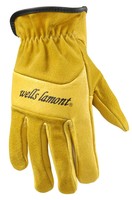 Wells Lamont Heavy Duty Leather Work Gloves, Retro Grain, Large 1113l Wells Lamont Heavy Duty Leather Work Gloves, Retro Grain, Large 1113l