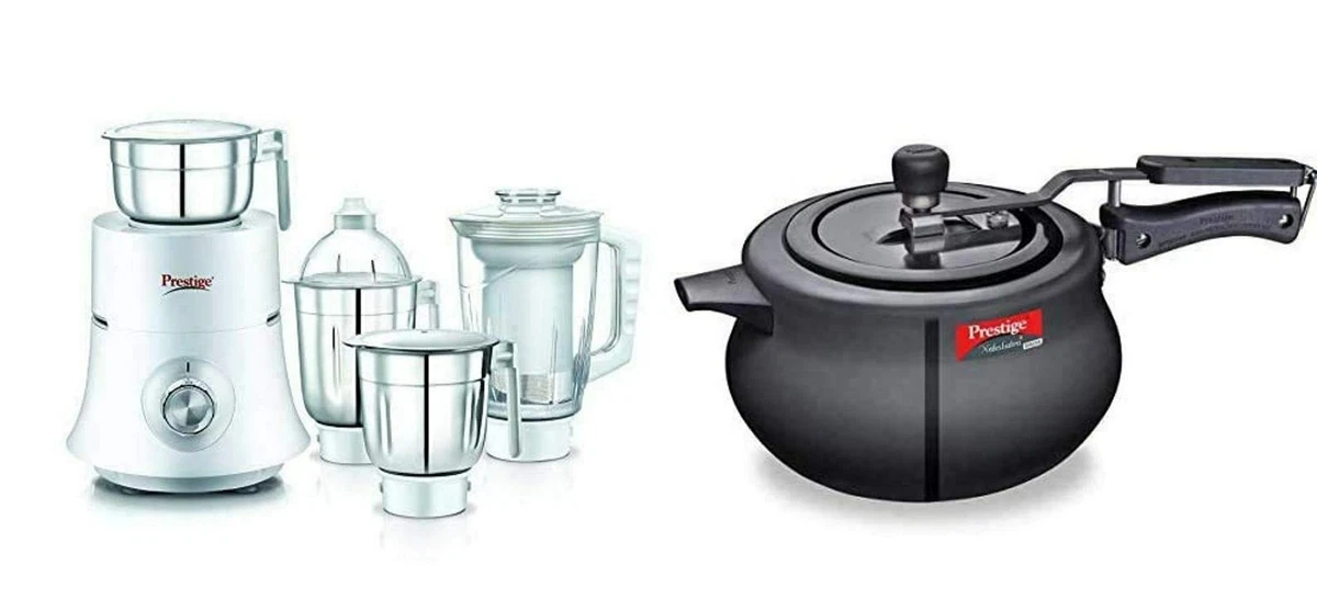 Prestige Teon Plus Mixer Grinder 3 Jar Juice Extractor Svachh