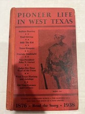 pioneer life in west texas by james guyer
